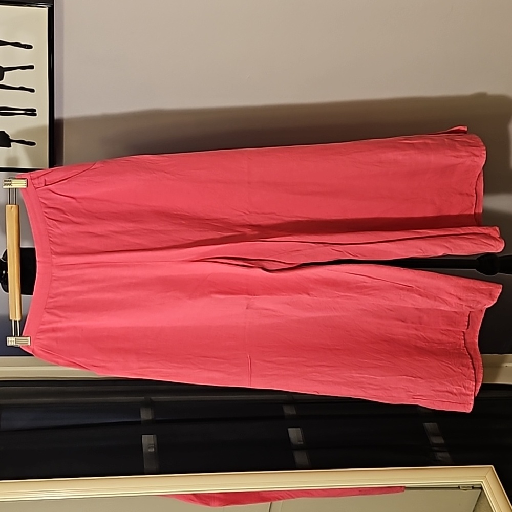 ⭐️Midnight Sky Pink Wide-leg Pants L
